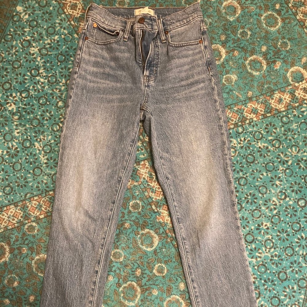 Madewell "perfect vintage" jean size 25T